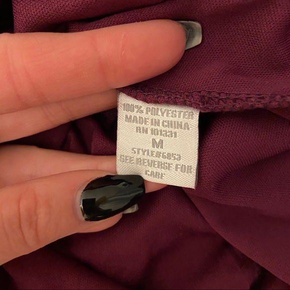 Purple High/Low Dress - Picture 8 of 11